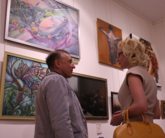 Сюрреалистическая выставка "Гейзеры Подсознания на Красном Октябре" в галерее D.E.V.E 2013 г.